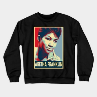 Respect Queen Franklin Iconic Tee Crewneck Sweatshirt